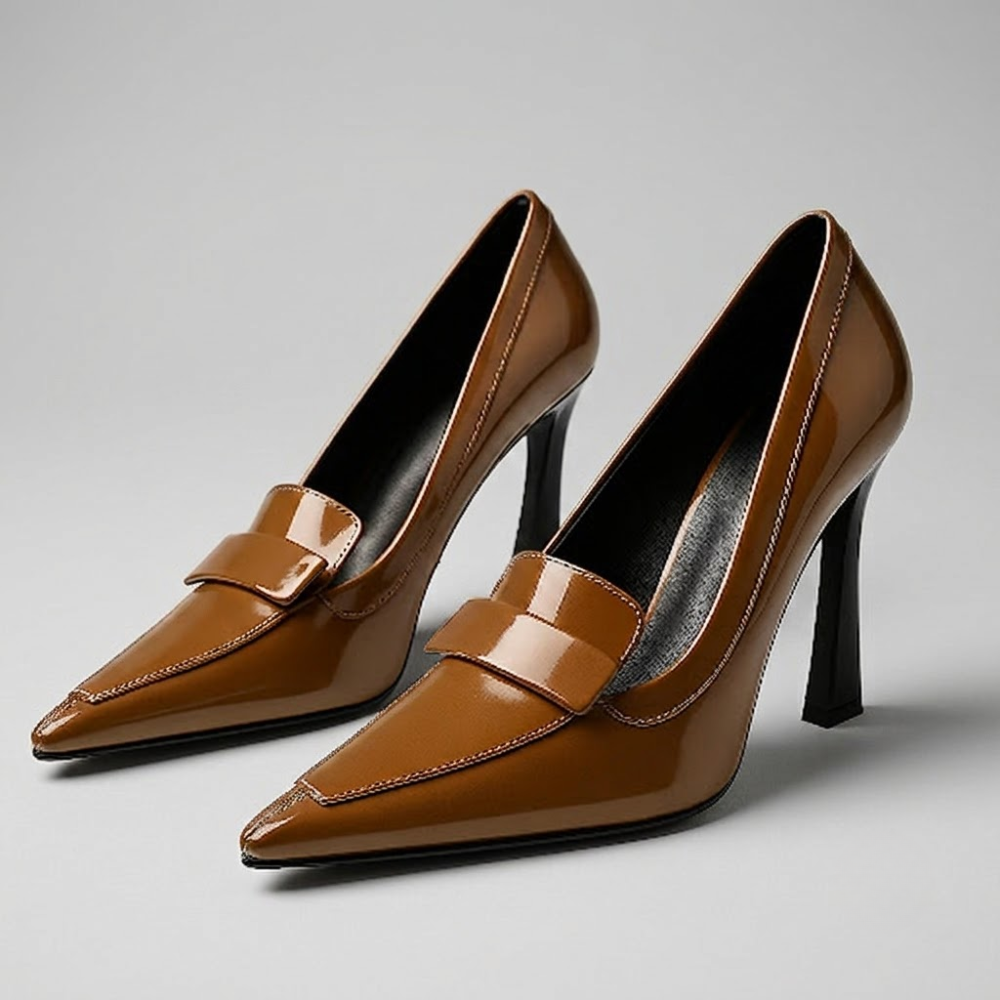 Victoria Pointed Toe Stiletto Heels