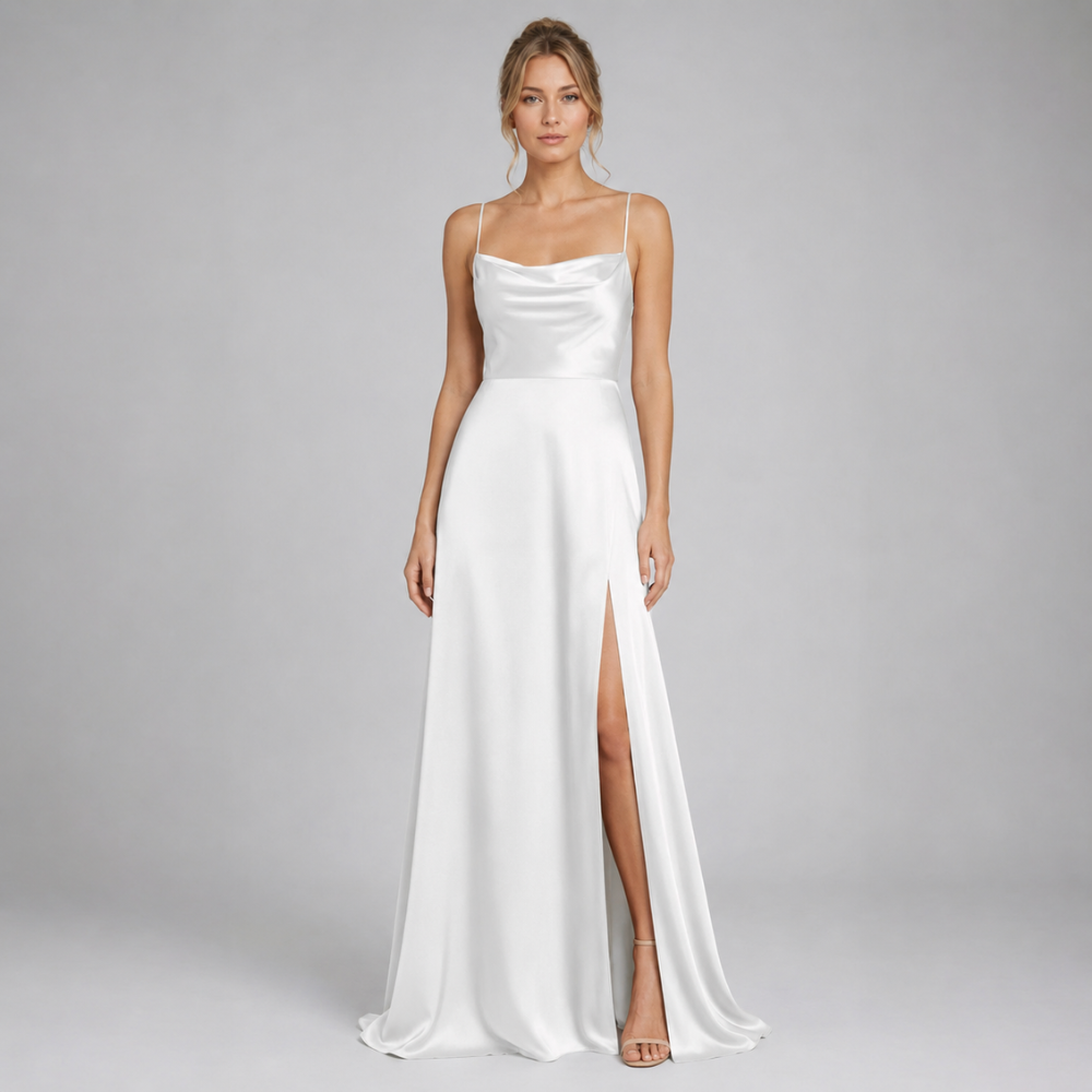 Vivienne Side Slit Maxi Dress