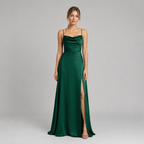 Vivienne Side Slit Maxi Dress