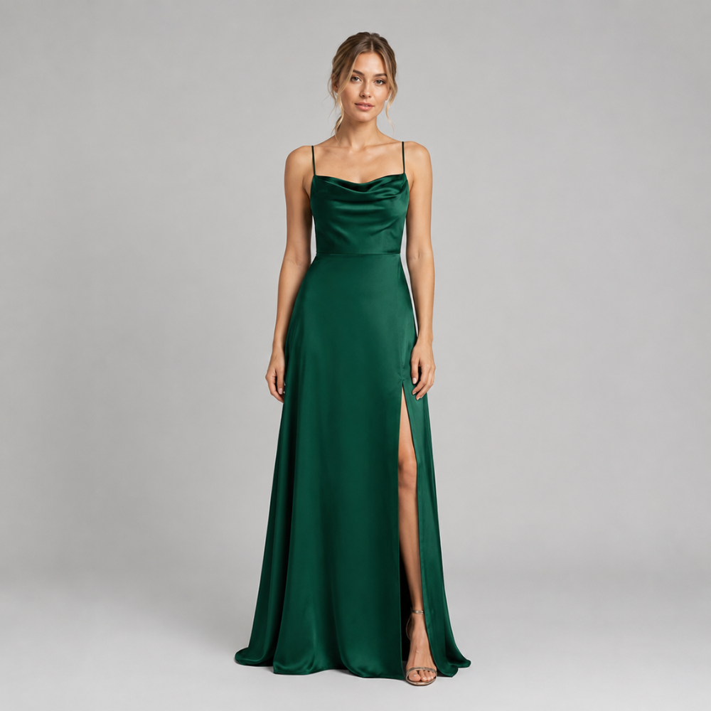 Vivienne Side Slit Maxi Dress
