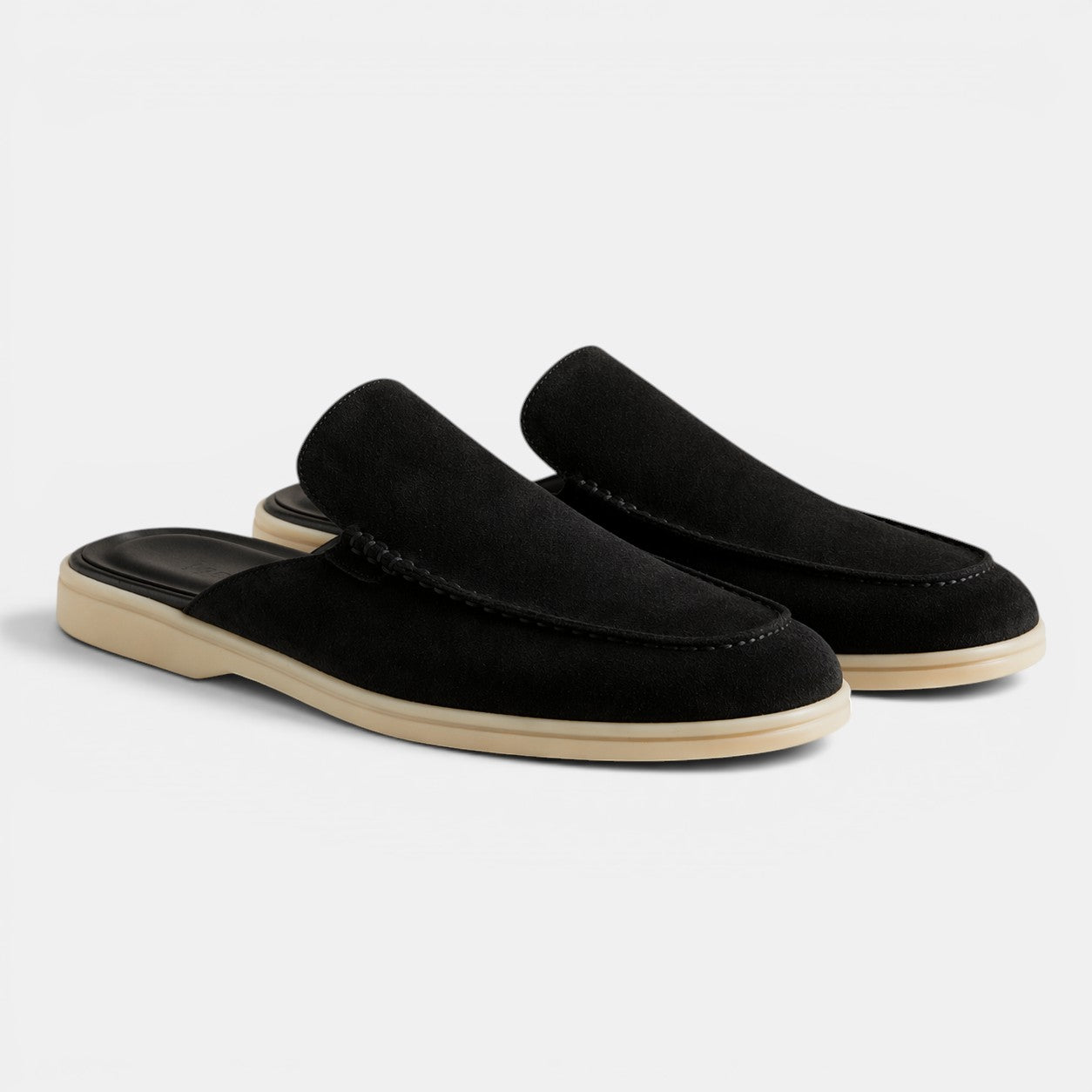 Enzo Suede Mule Loafer