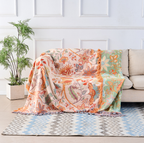 Marlow Cotton Floral Throw Blanket