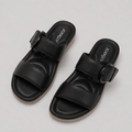 Amelia Buckle Slide Sandals