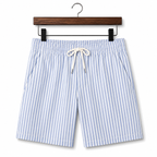 Mateo Striped Linen Shorts