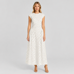 Clara Poka Dot Maxi Dress