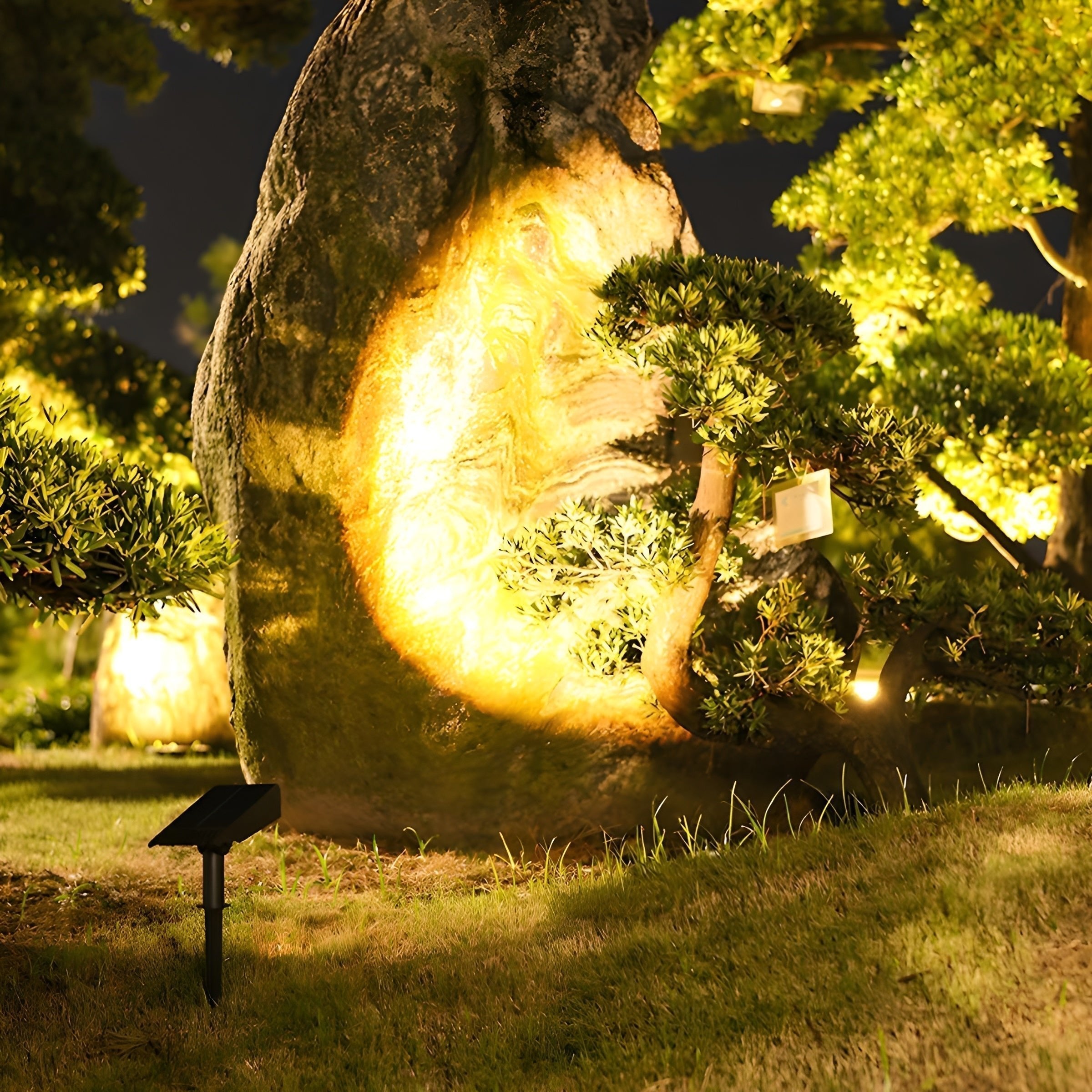Matteo Solar RGB Garden Spotlight